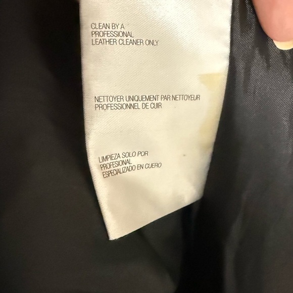 Michael Kors Women’s Leather Jacket - Picture 9 of 9